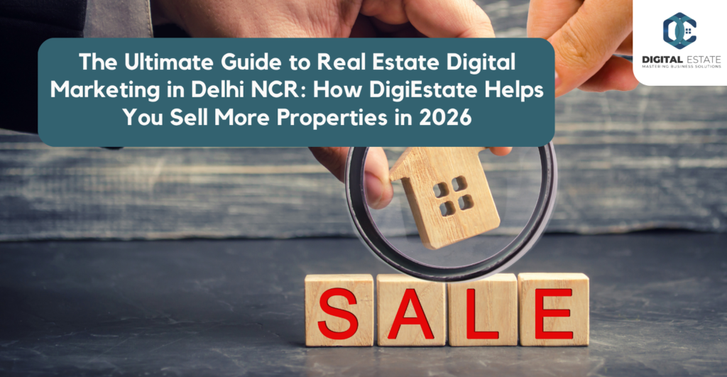DigiEstate — India's Specialist Real Estate Digital Marketing Agency Serving developers, channel partners & real estate agencies across Delhi, Delhi NCR, Gurugram, Noida & beyond
